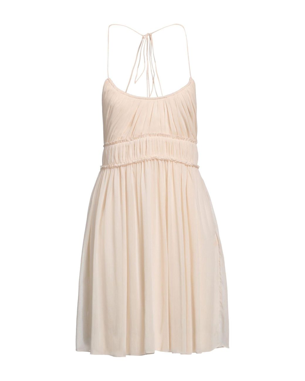 Patrizia Pepe Natural Mini Dress