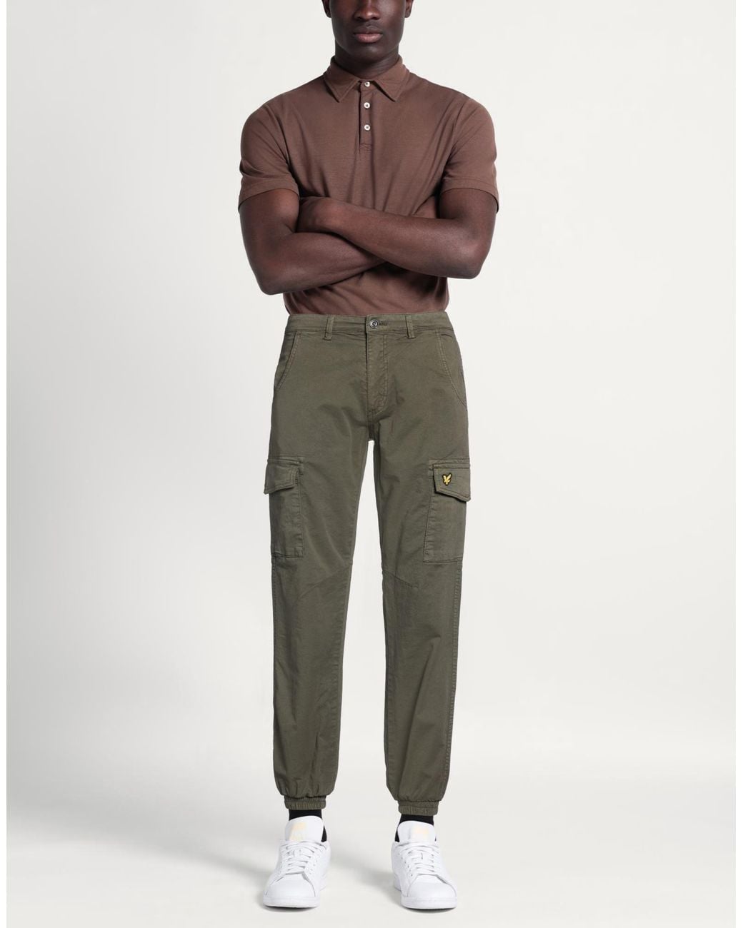 Lyle & Scott Green Trouser for men