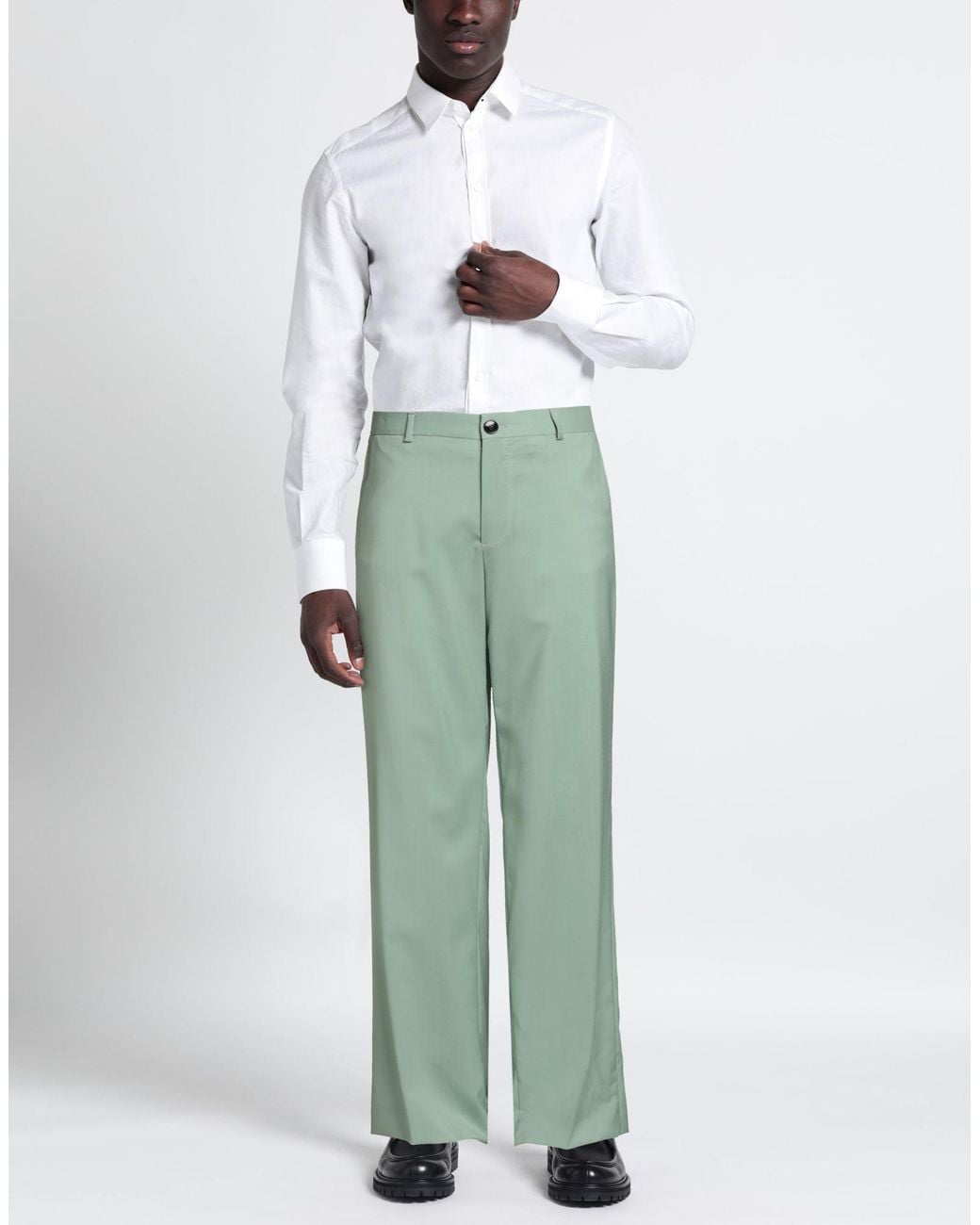 Gabriele Pasini Green Pants for men
