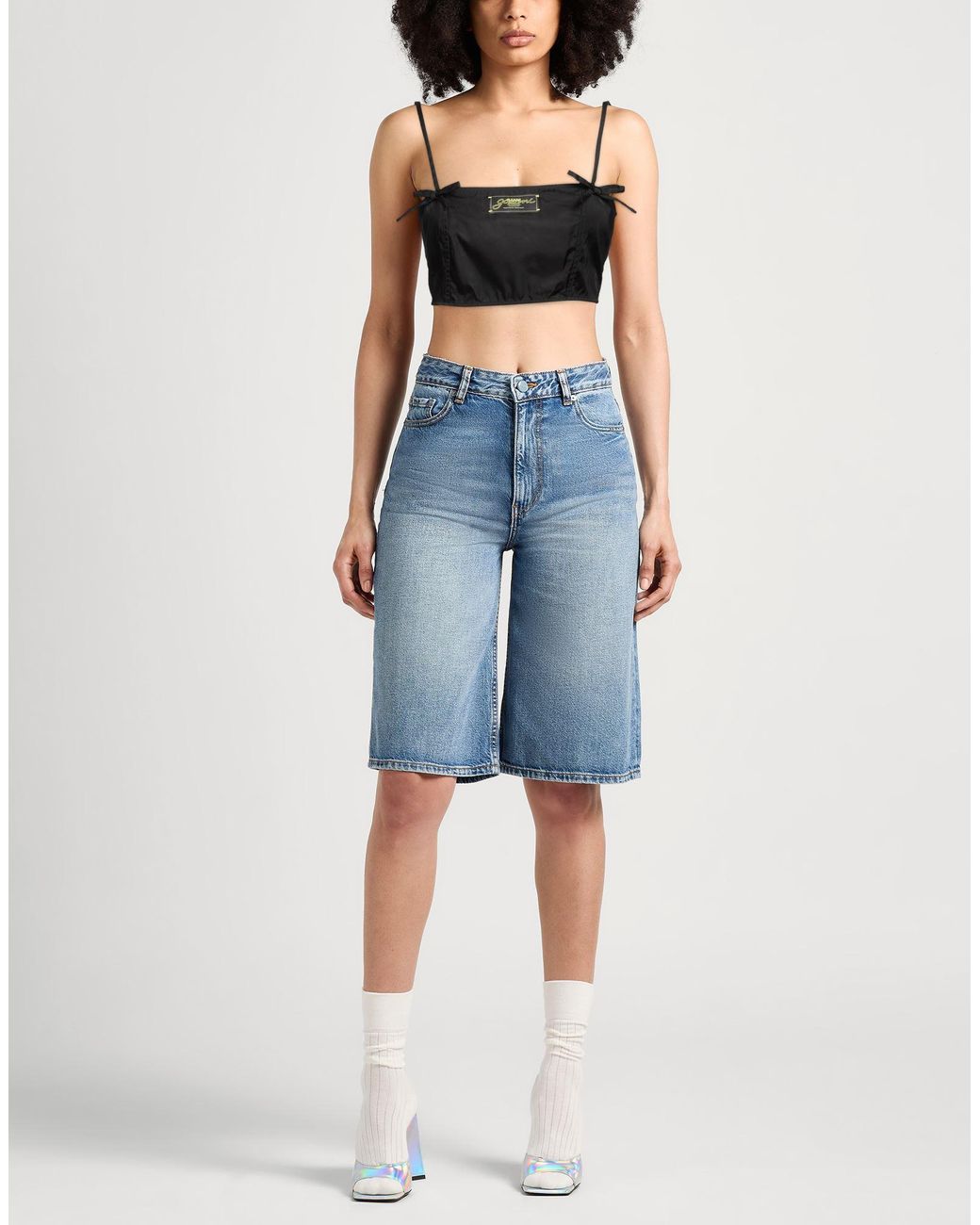 Ganni Black Top
