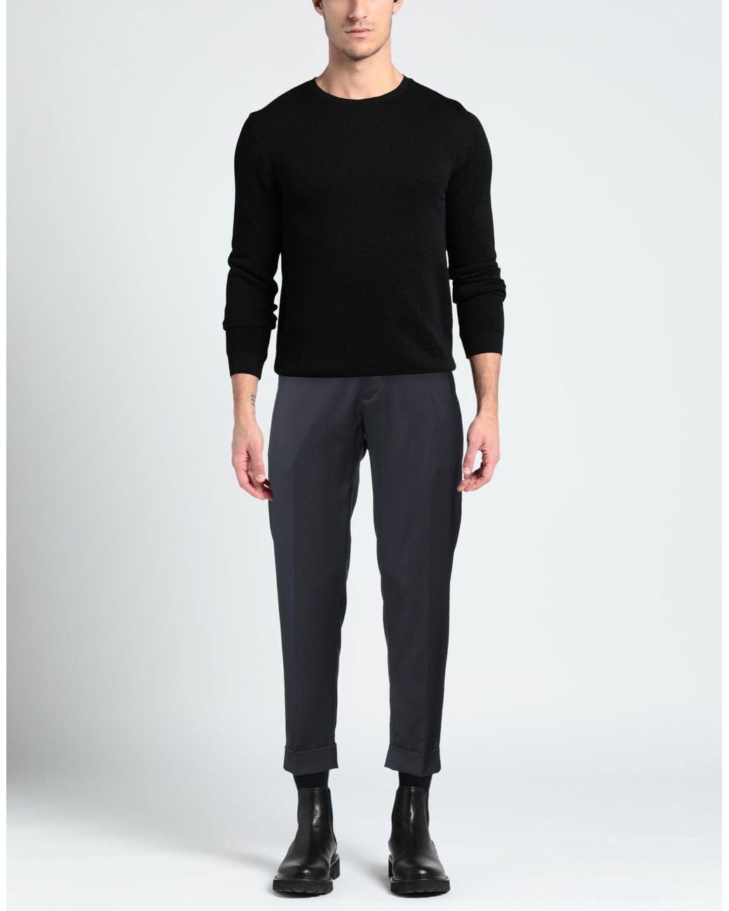 Low Brand Blue Trouser for men