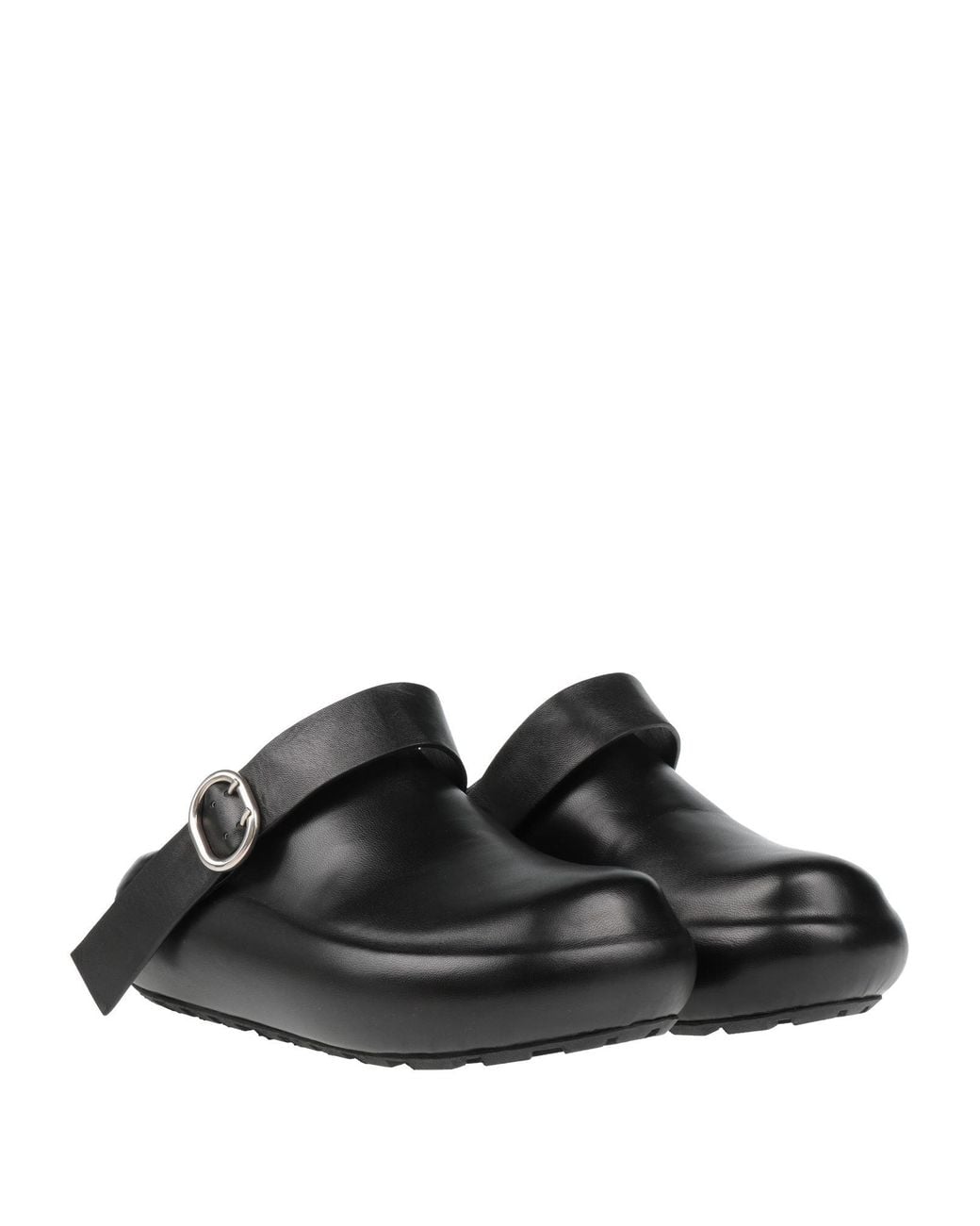 Jil Sander Black Mules & Clogs