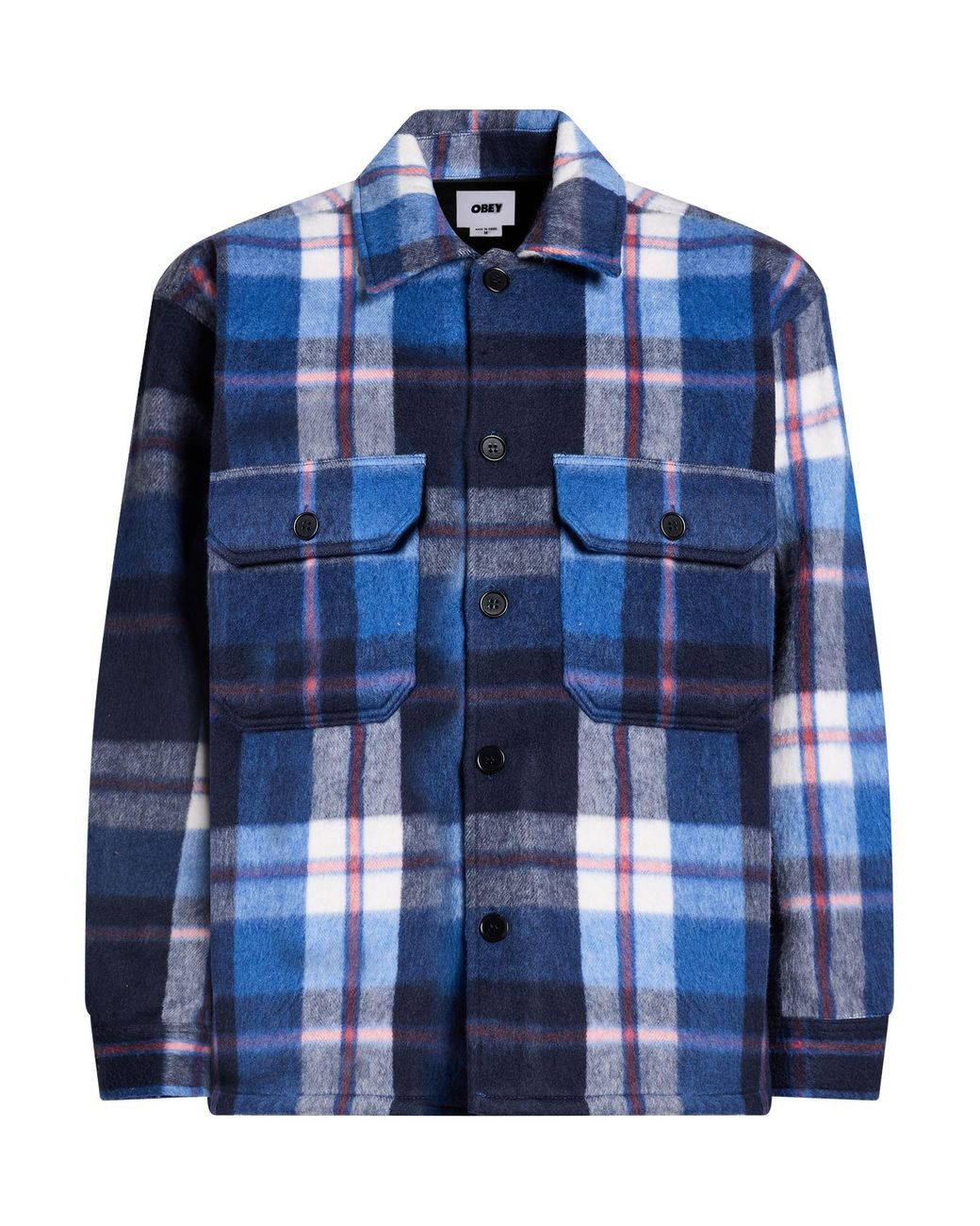 Obey Blue Jacket for men