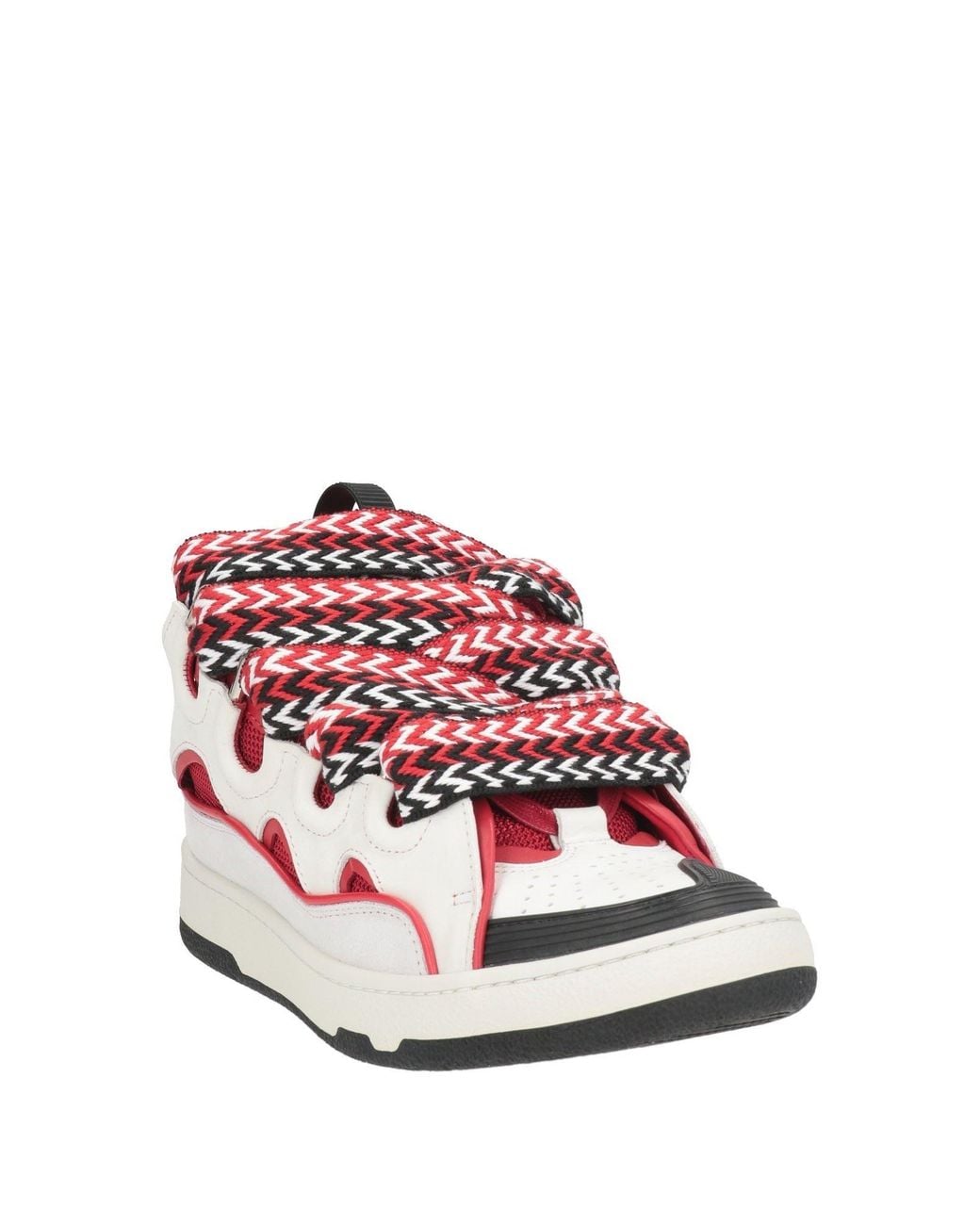 Lanvin Pink Sneakers Bovine Leather, Polyester for men
