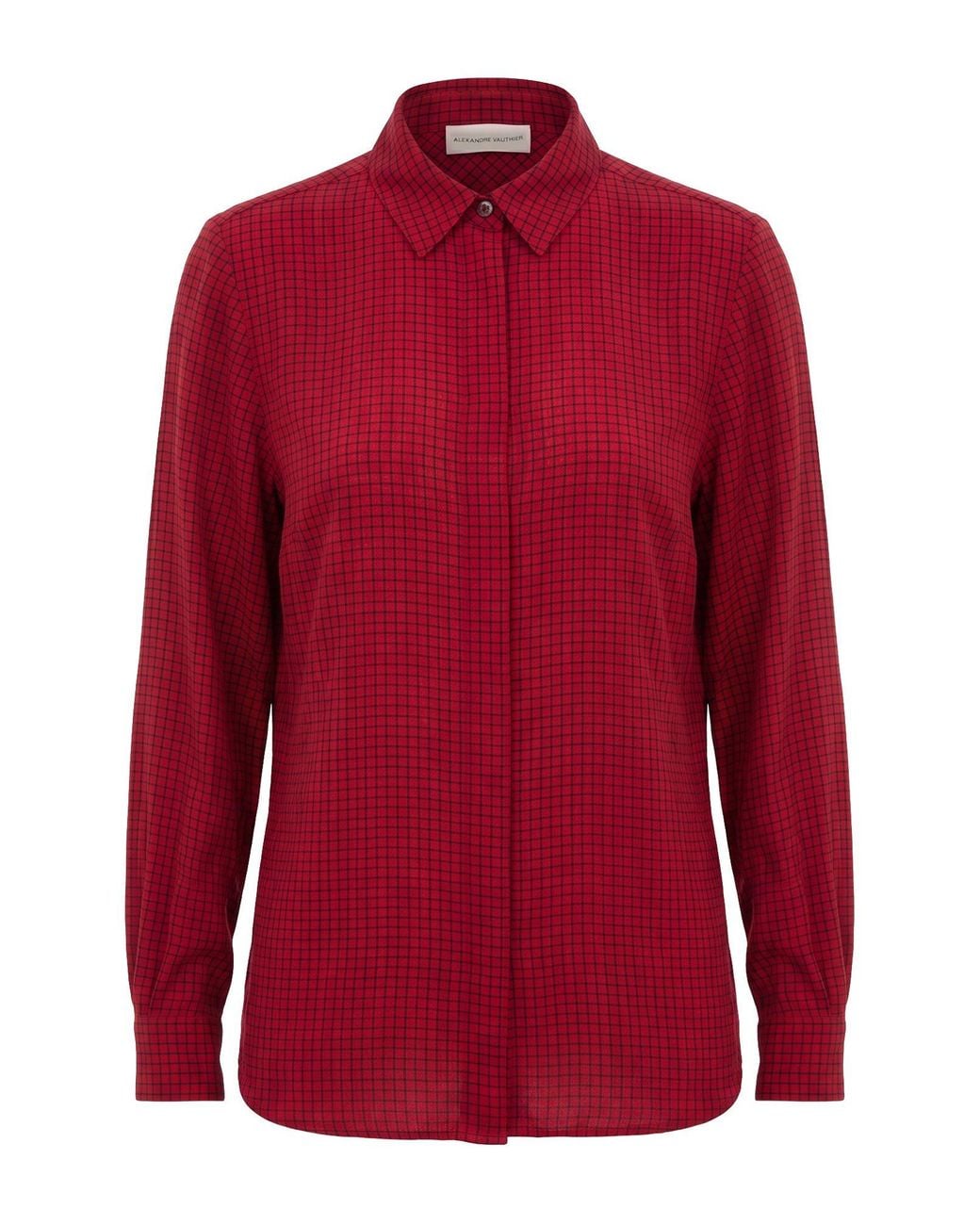 Alexandre Vauthier Red Shirt