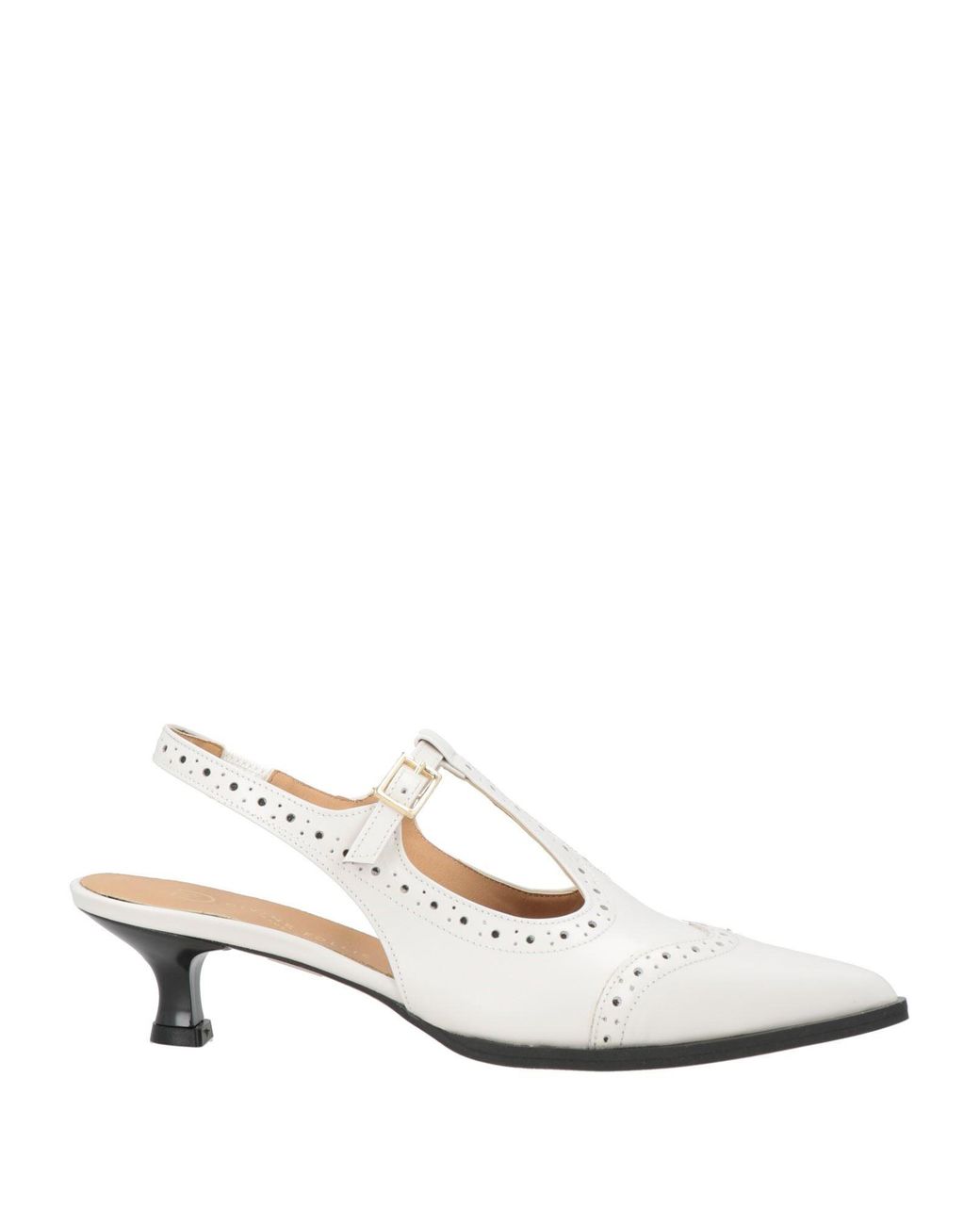 Divine Follie White Pumps Leather