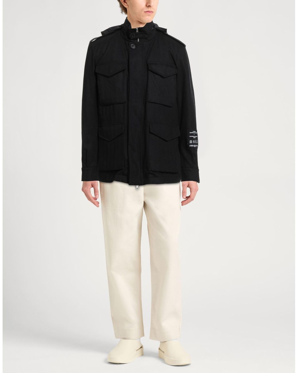 Paltò Black Coat for men
