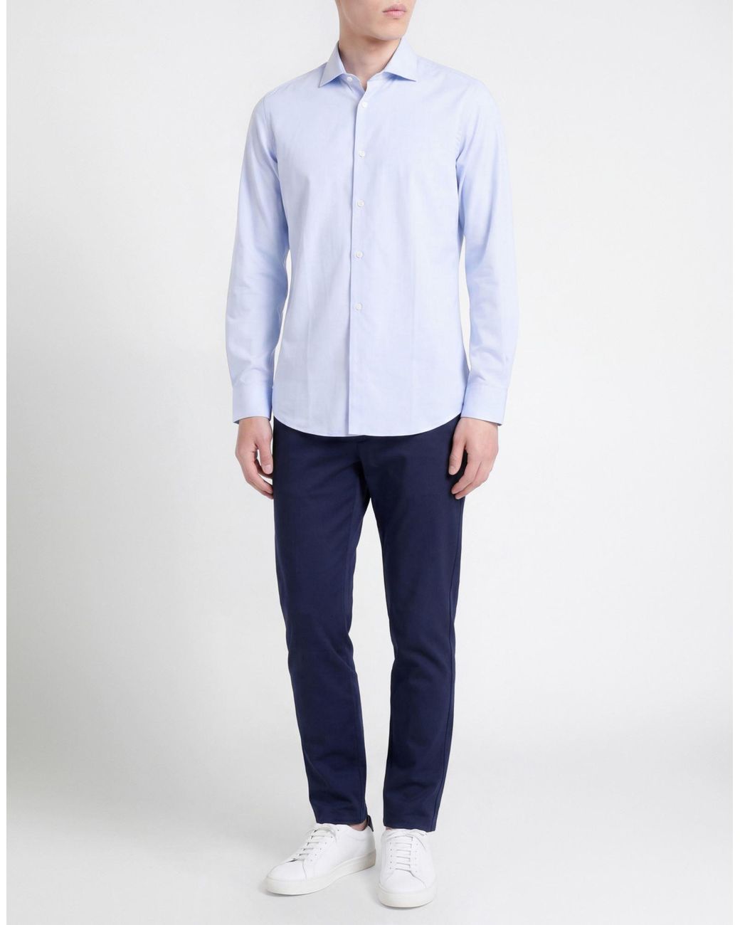 Liu Jo Blue Shirt Cotton for men