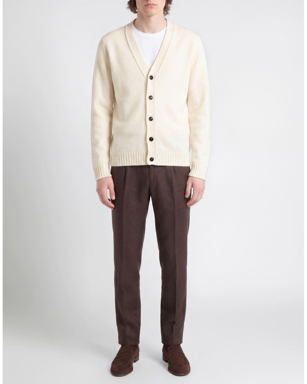 Cardigan di Roda in White da Uomo