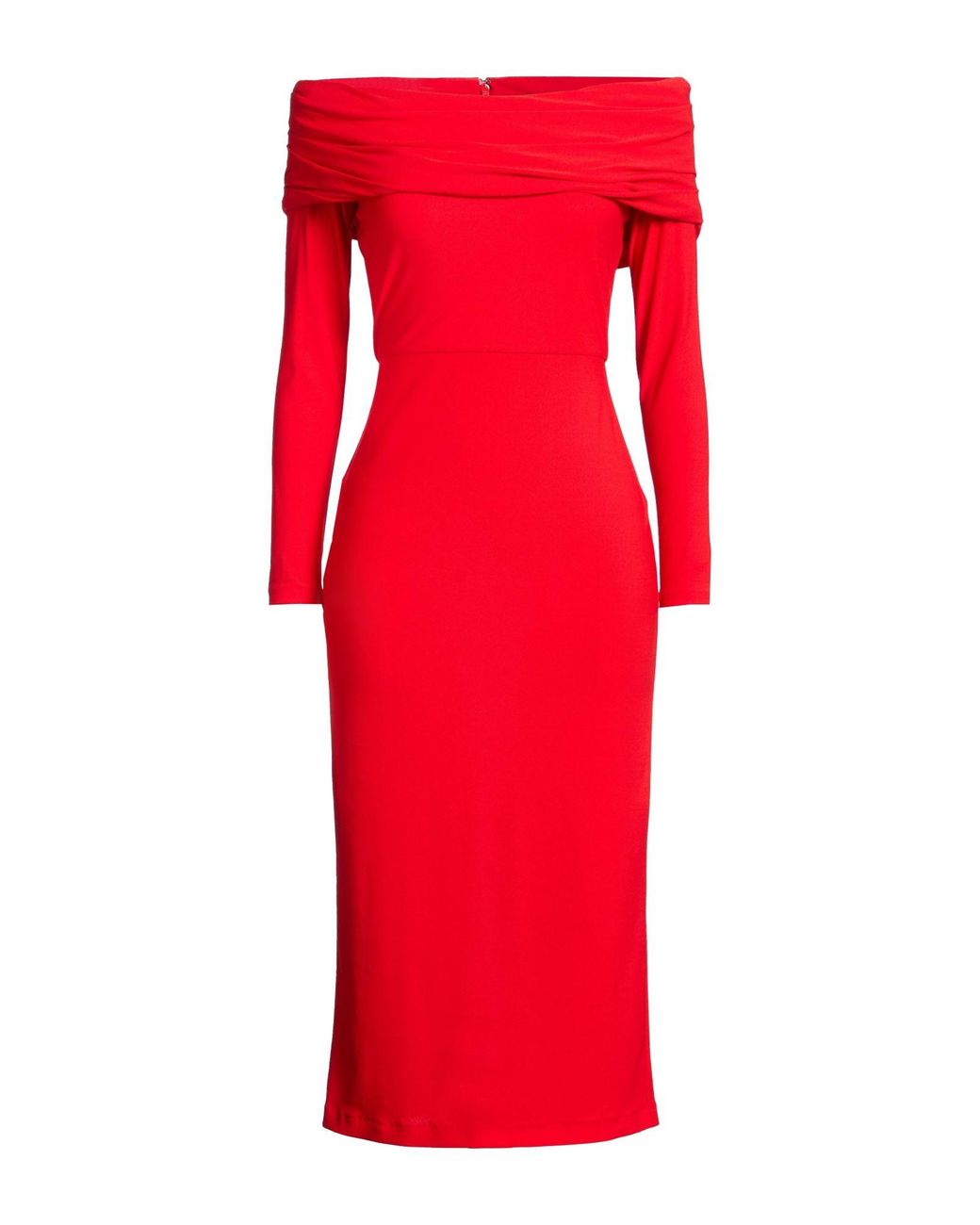 Solace London Red Midi Dresses