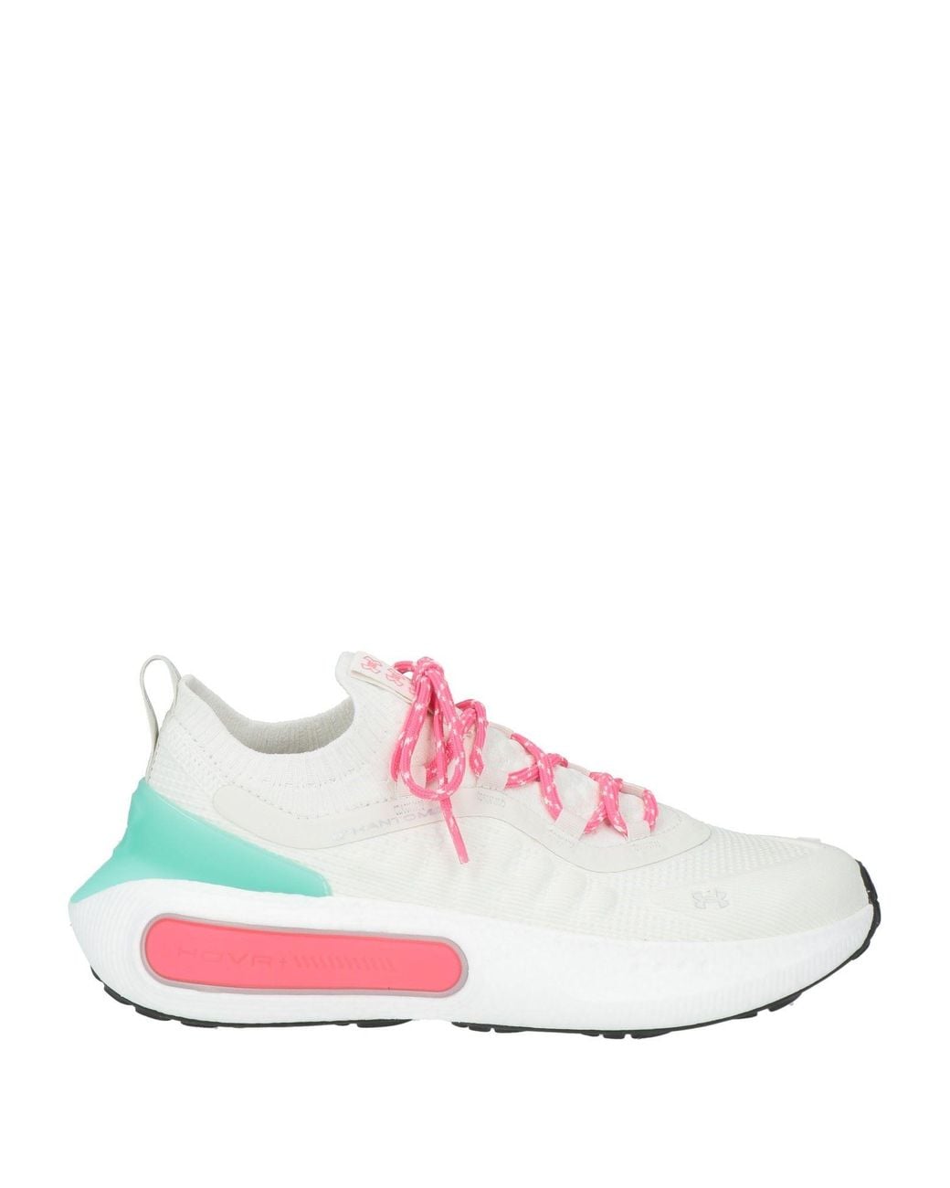 Under Armour White Sneakers Textile Fibers