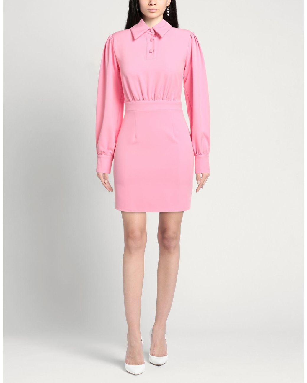 ACTUALEE Pink Mini Dress