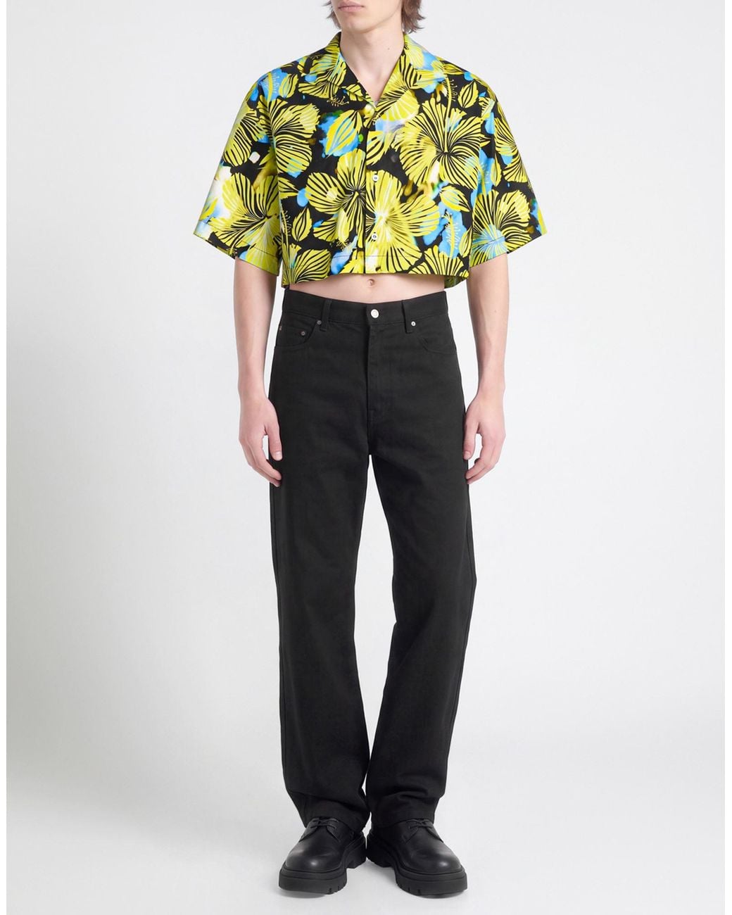Chemise MSGM pour homme en coloris Green
