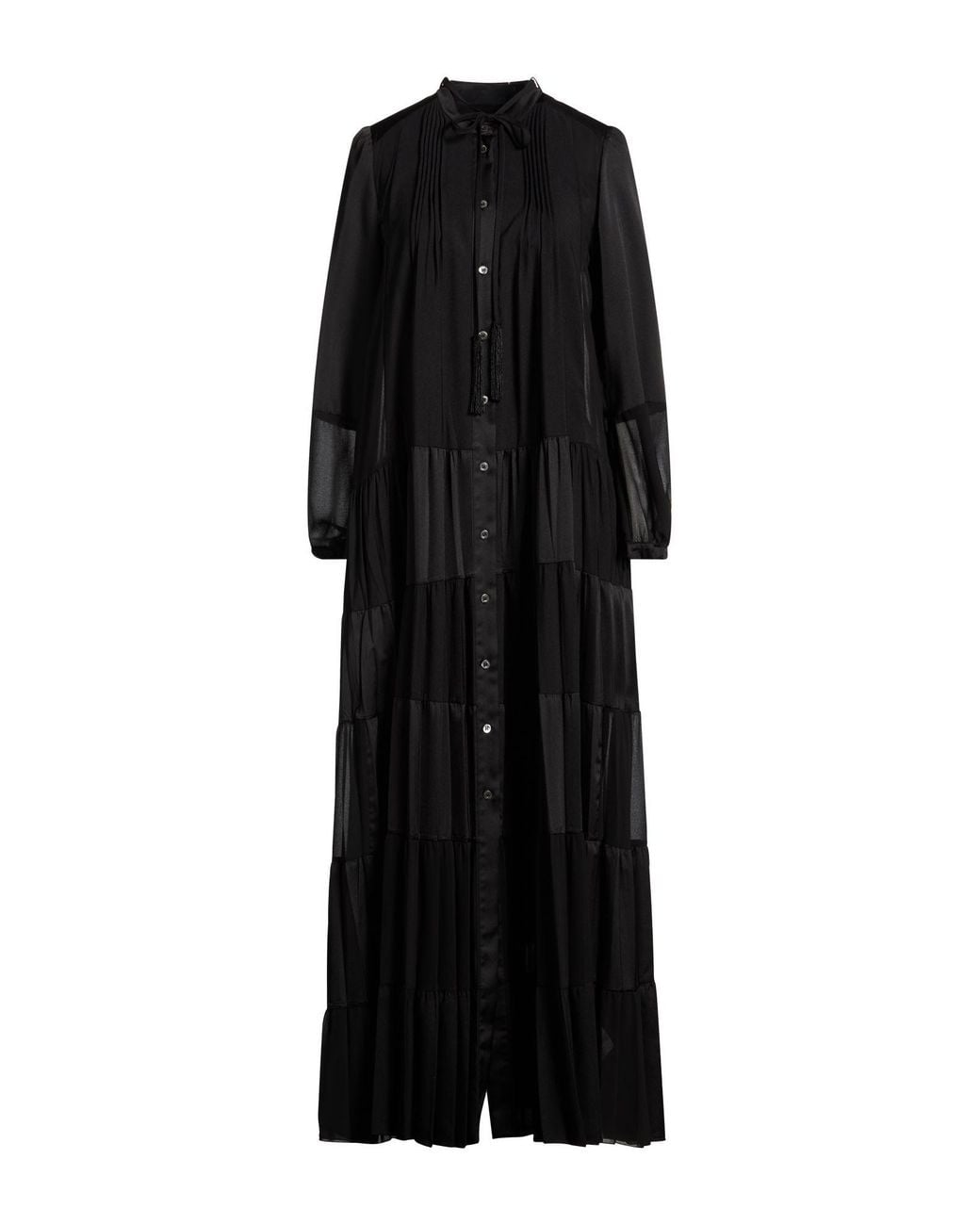 High Black Maxi Dresses