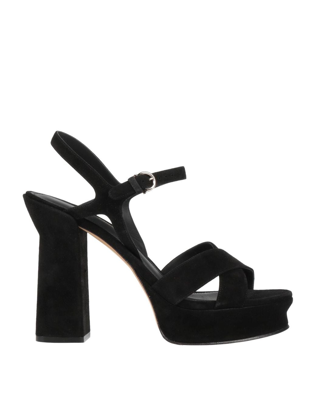 Ferragamo Black Sandals Kidskin