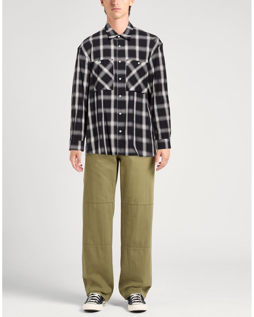 UNIFORM BRIDGE & CO. Gray Shirts for men