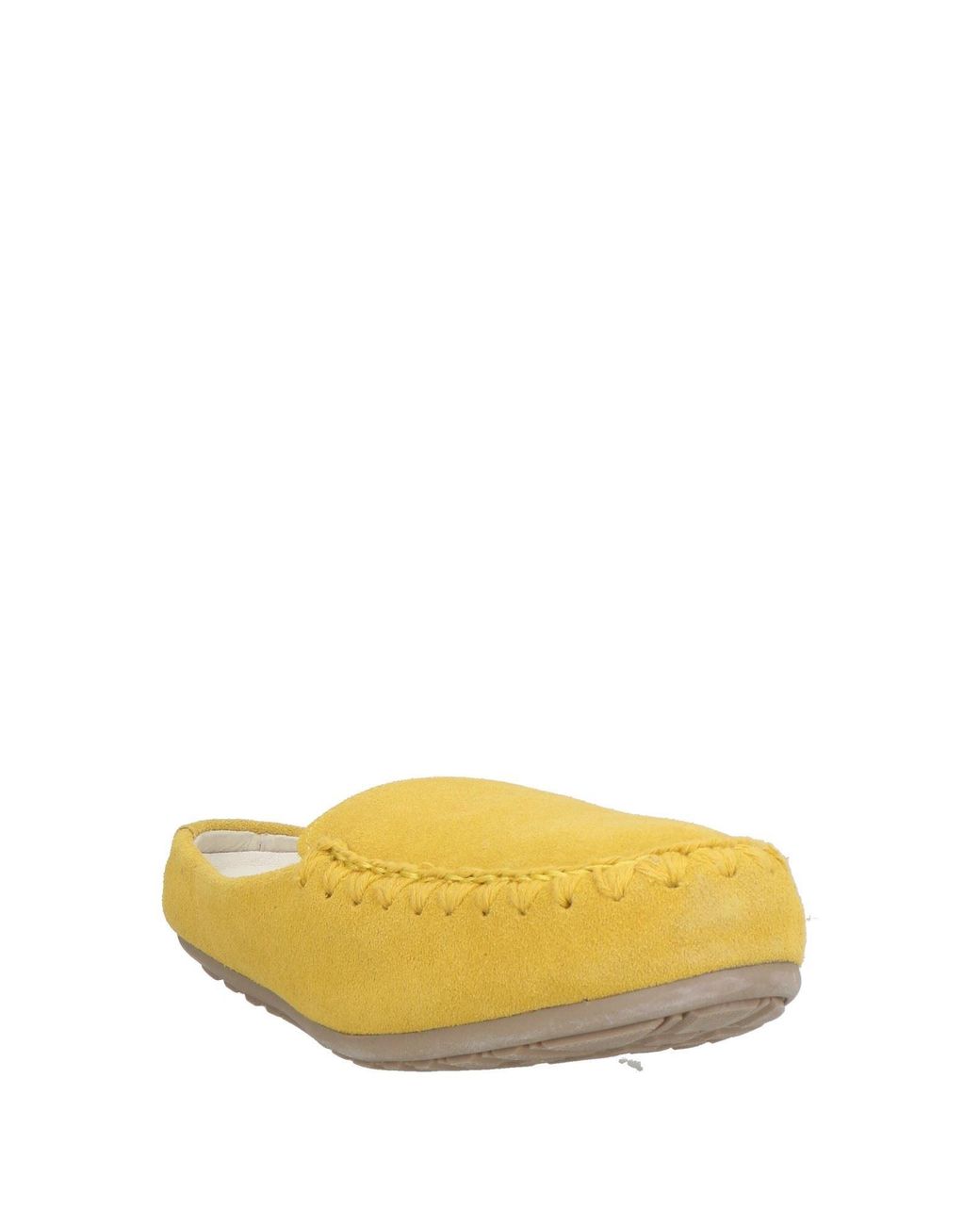 Mou Yellow Mules & Clogs