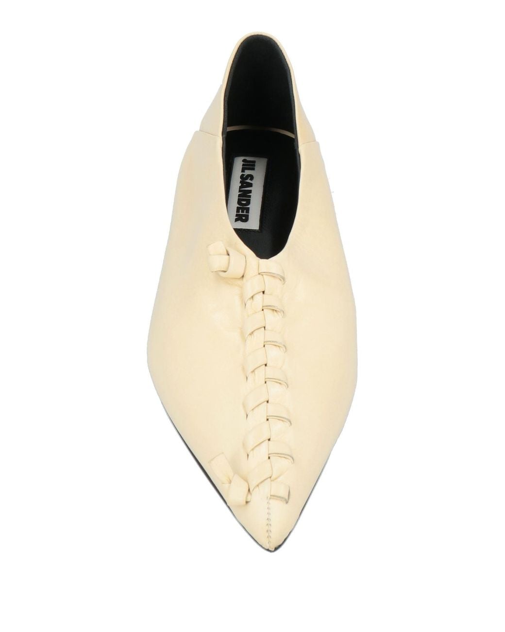 Jil Sander Natural Ballet Flats