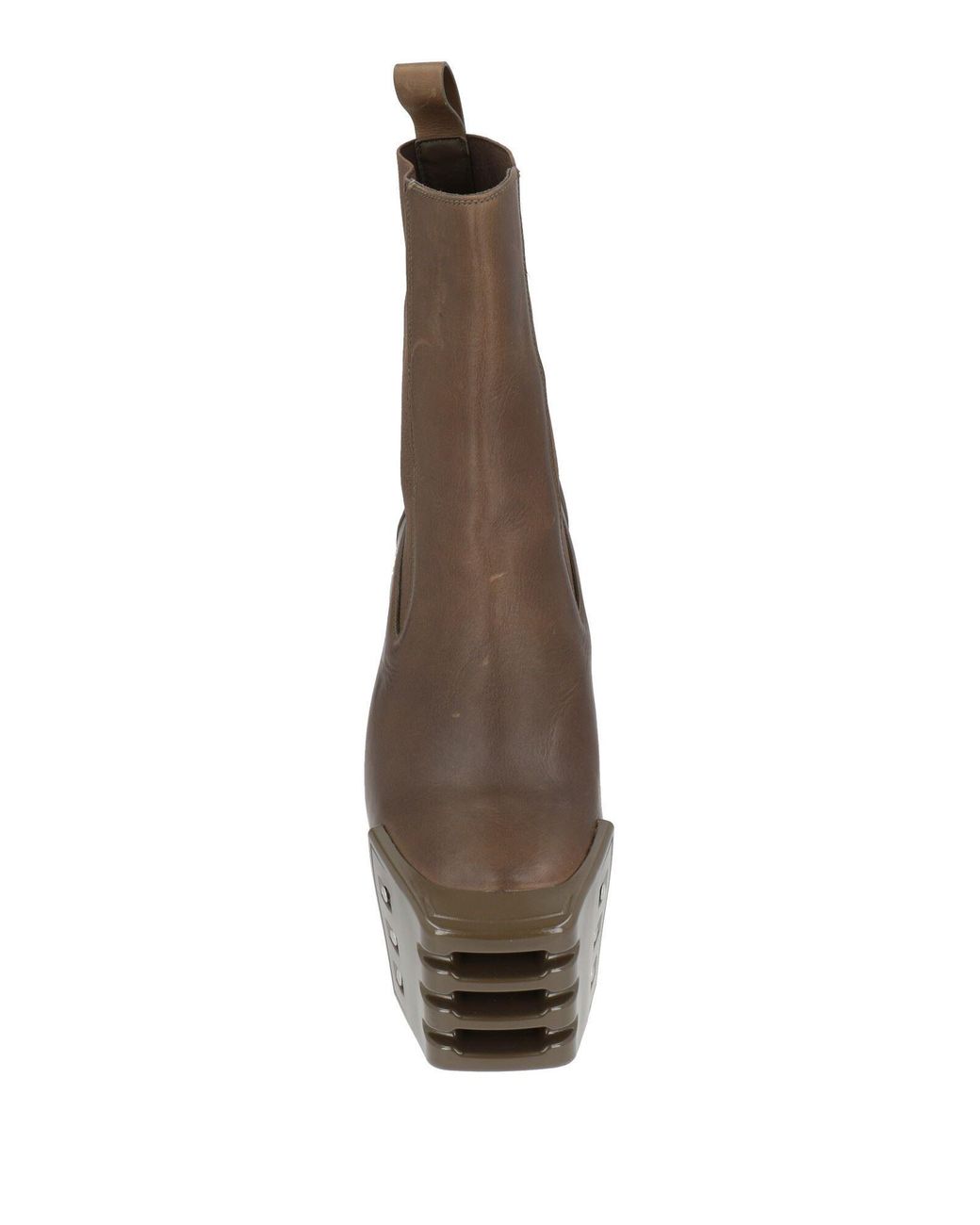Rick Owens Brown Ankle Boots for men