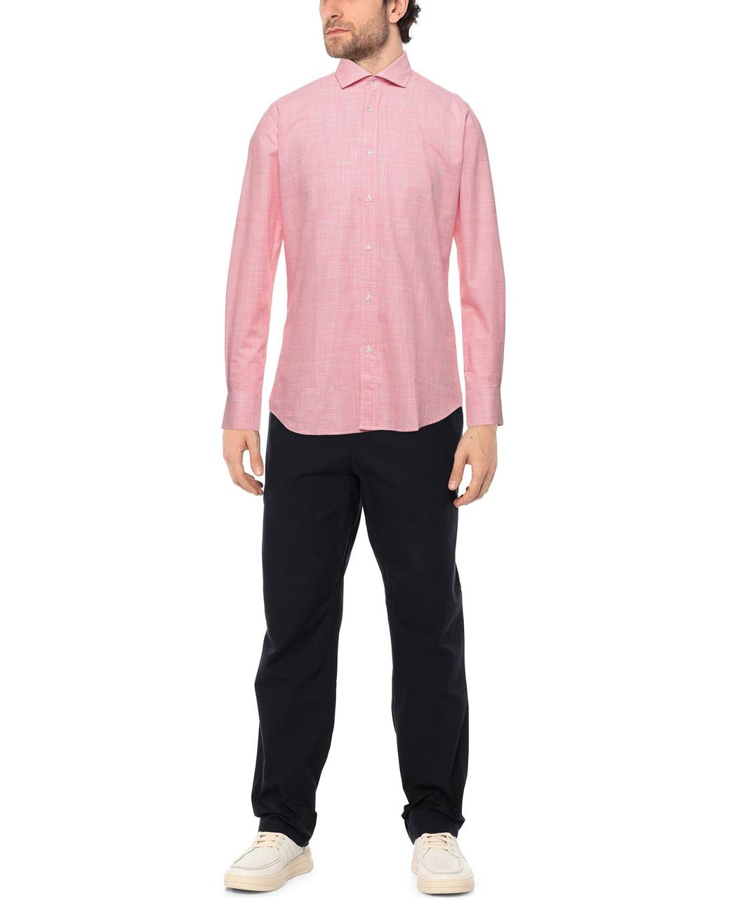 Massimo Rebecchi Pink Shirt for men