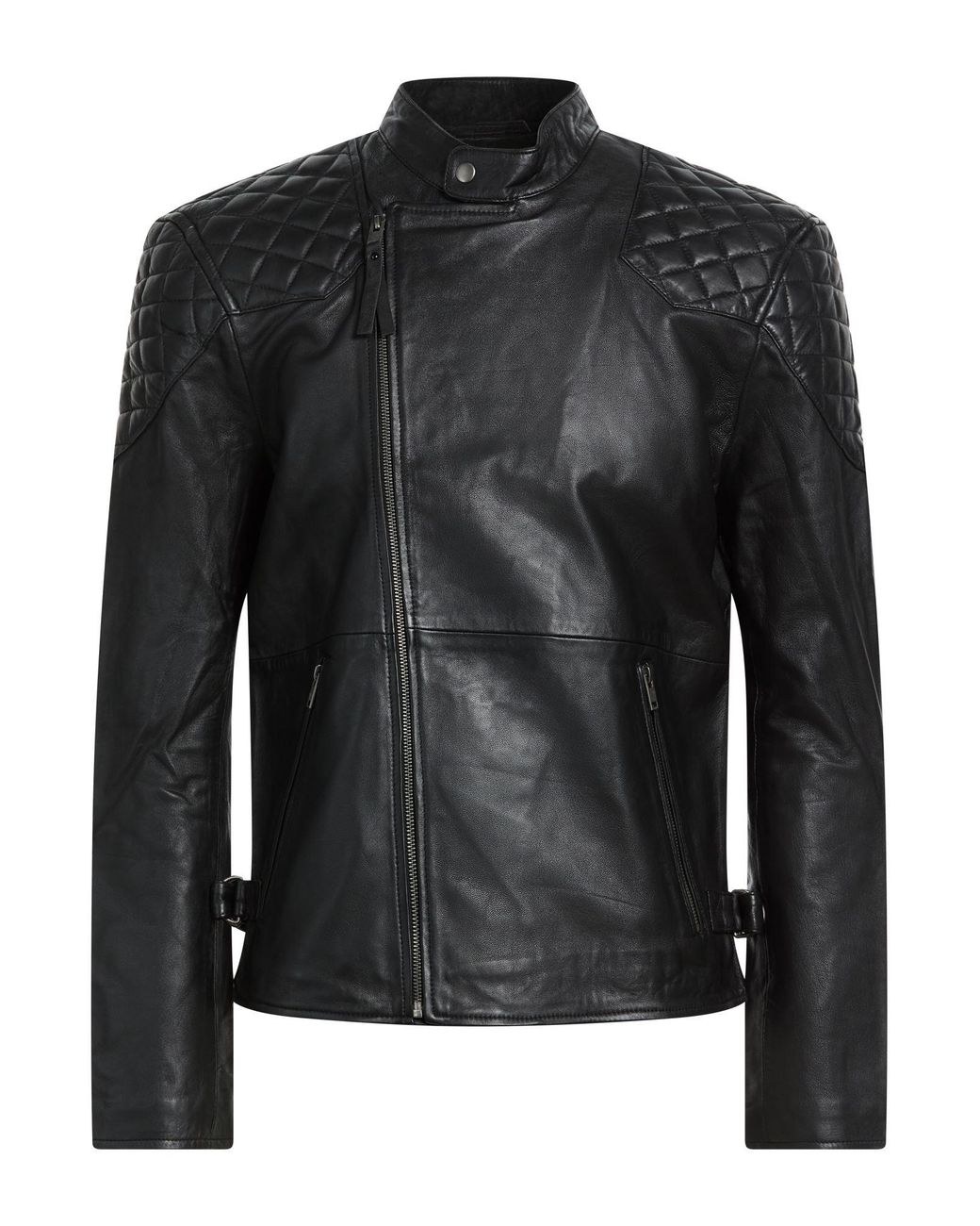 Bolongaro Trevor Black Jacket Sheepskin for men