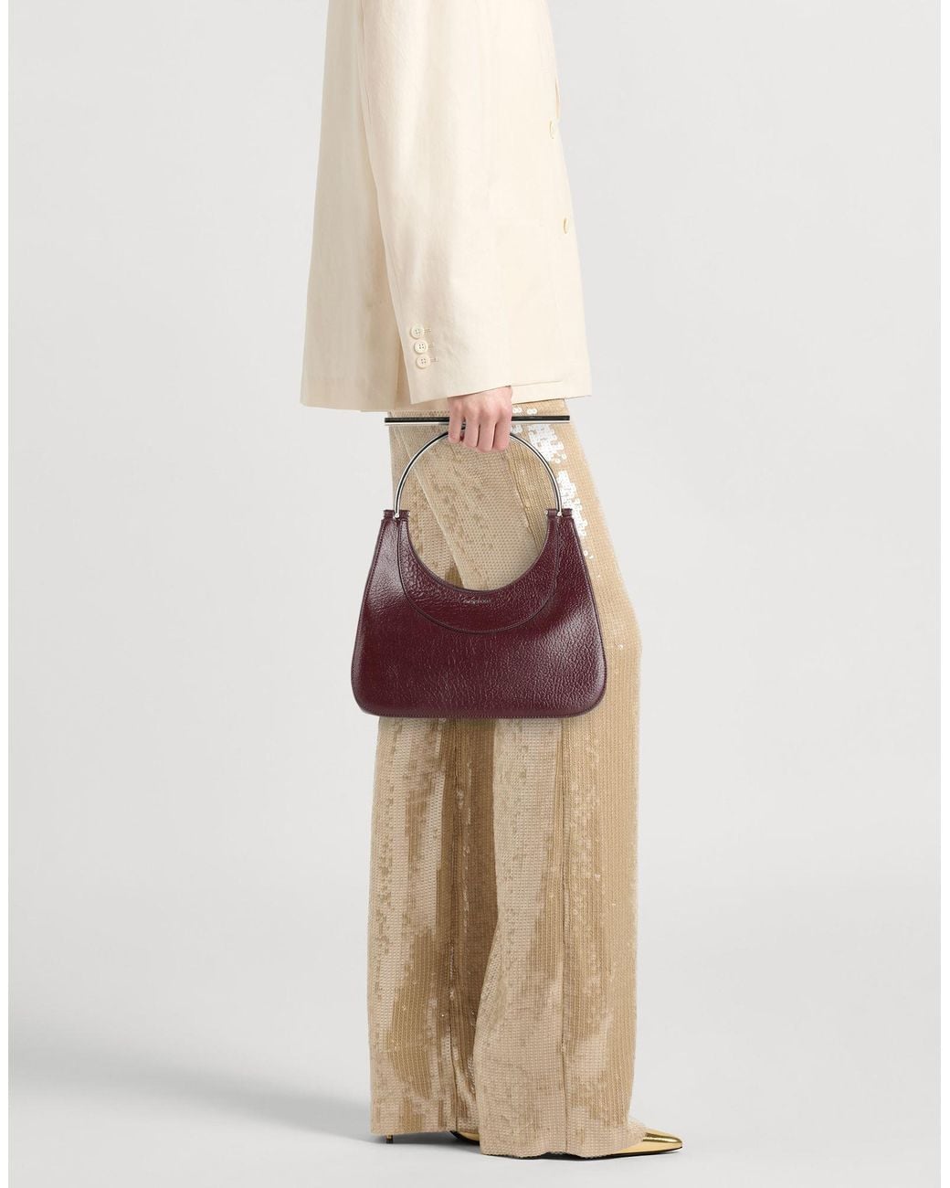 McQueen Purple Handbag