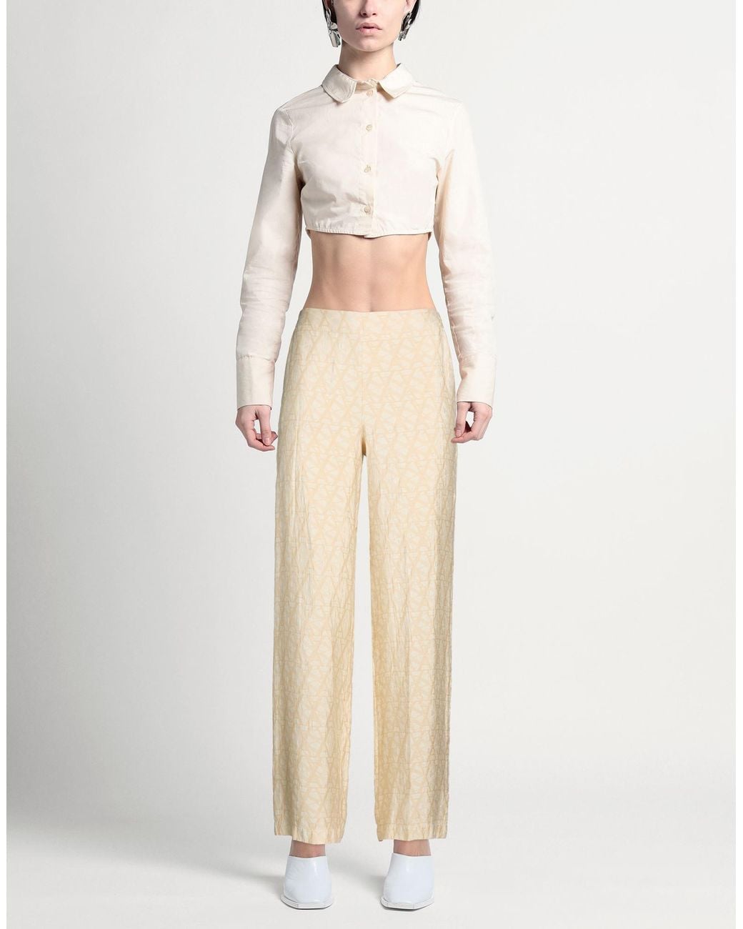 ALESSIA SANTI Natural Pants