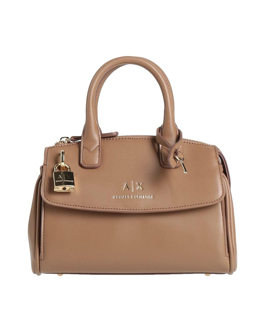 ARMANI EXCHANGE Brown Light Handbag Polyester