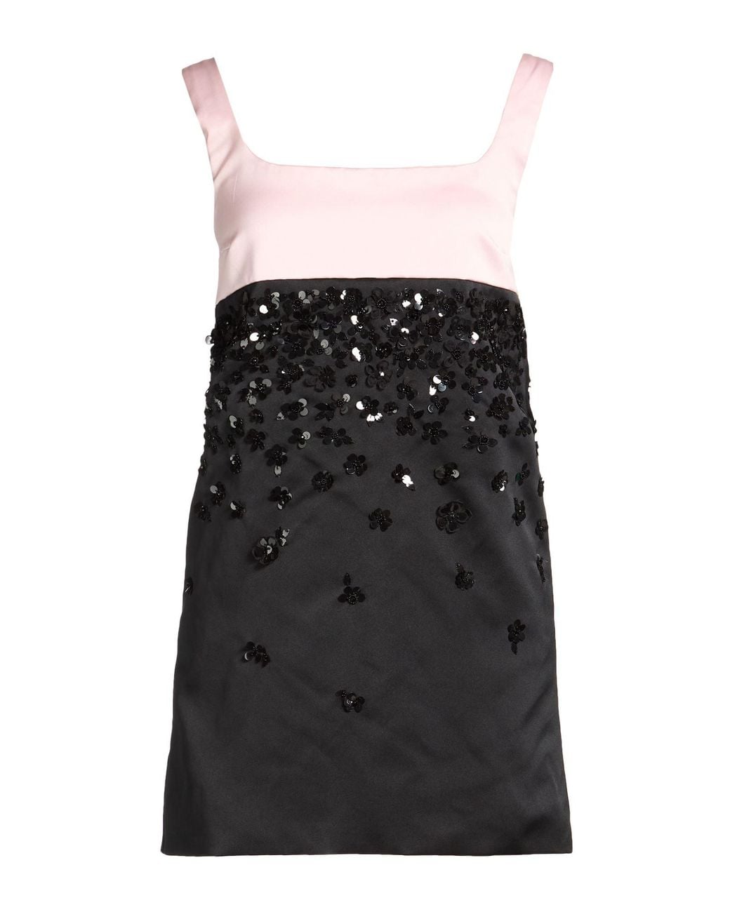DES_PHEMMES Black Mini Dress Polyester