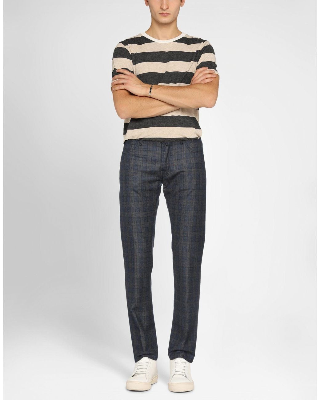 Jacob Cohen Blue Pants for men