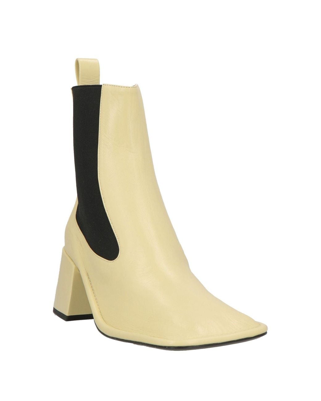 Jil Sander Metallic Ankle Boots