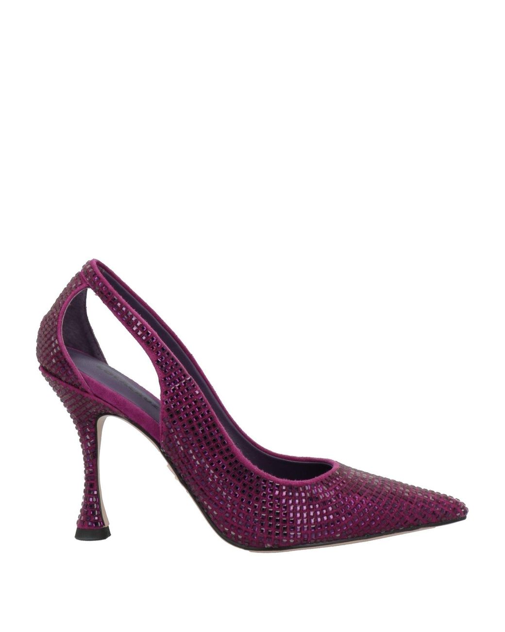 Lola Cruz Purple Pumps