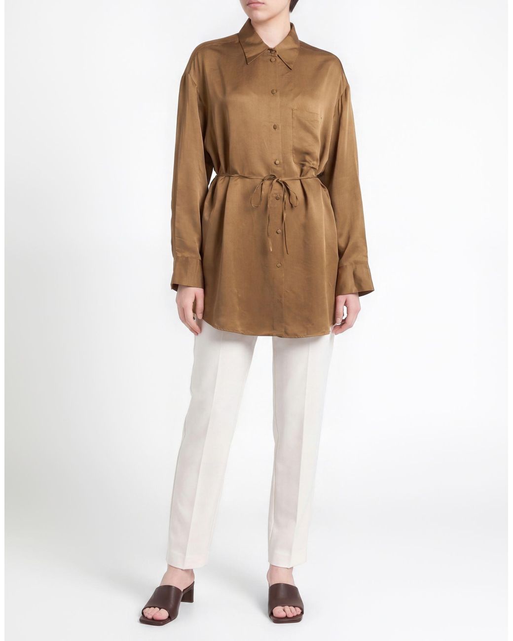 Erika Cavallini Semi Couture Natural Shirts