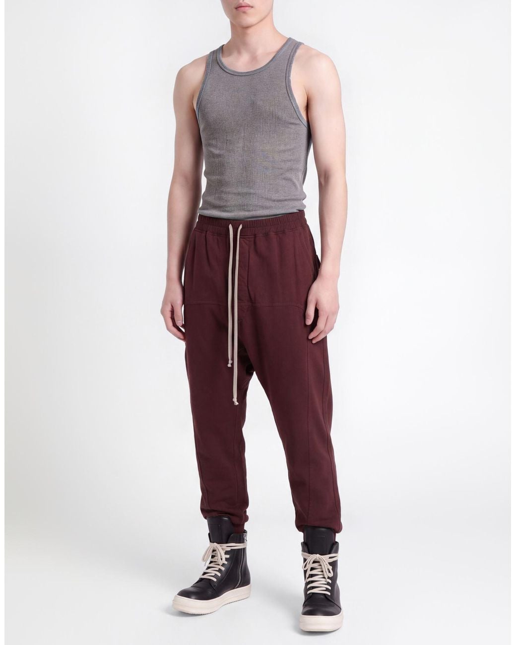 Rick Owens Purple Trouser for men