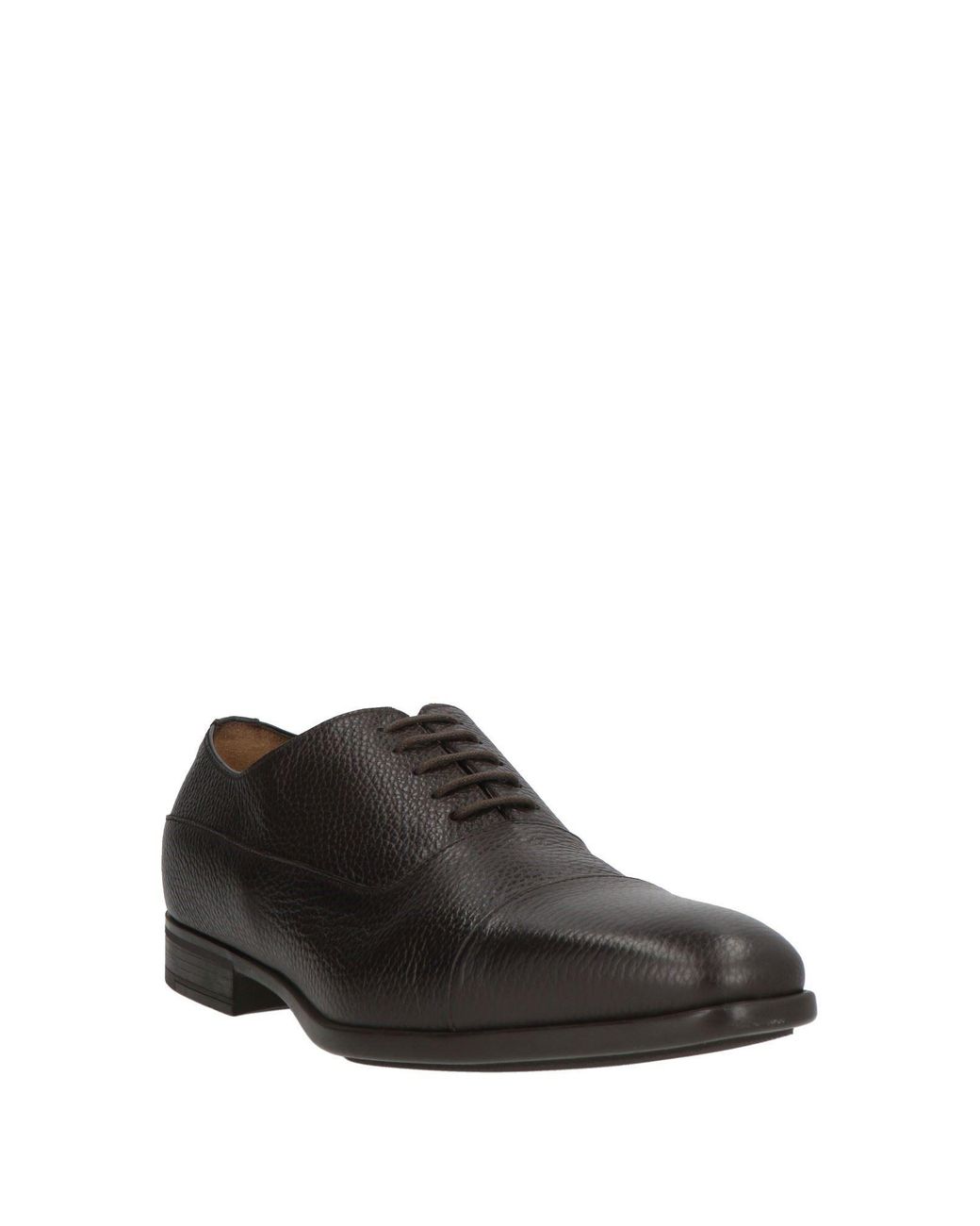 Doucal's Gray Lace-Up Shoes for men