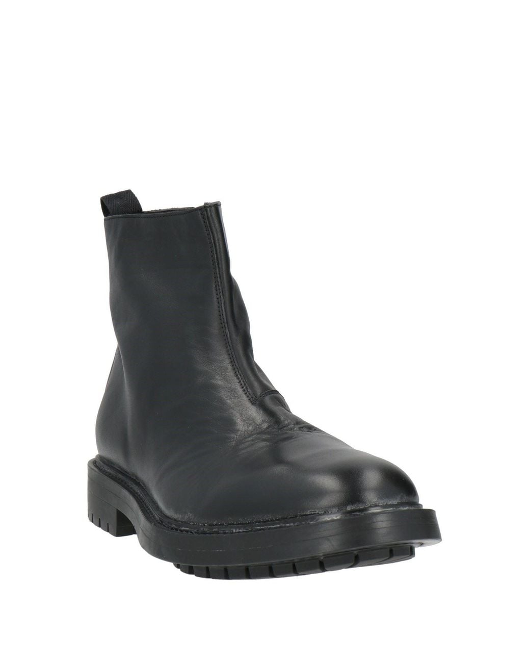 Moma Black Ankle Boots for men
