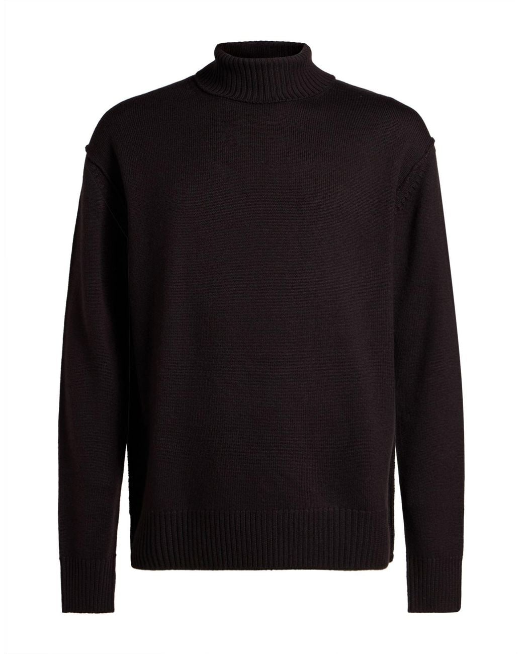 Paolo Pecora Black Turtlenecks for men