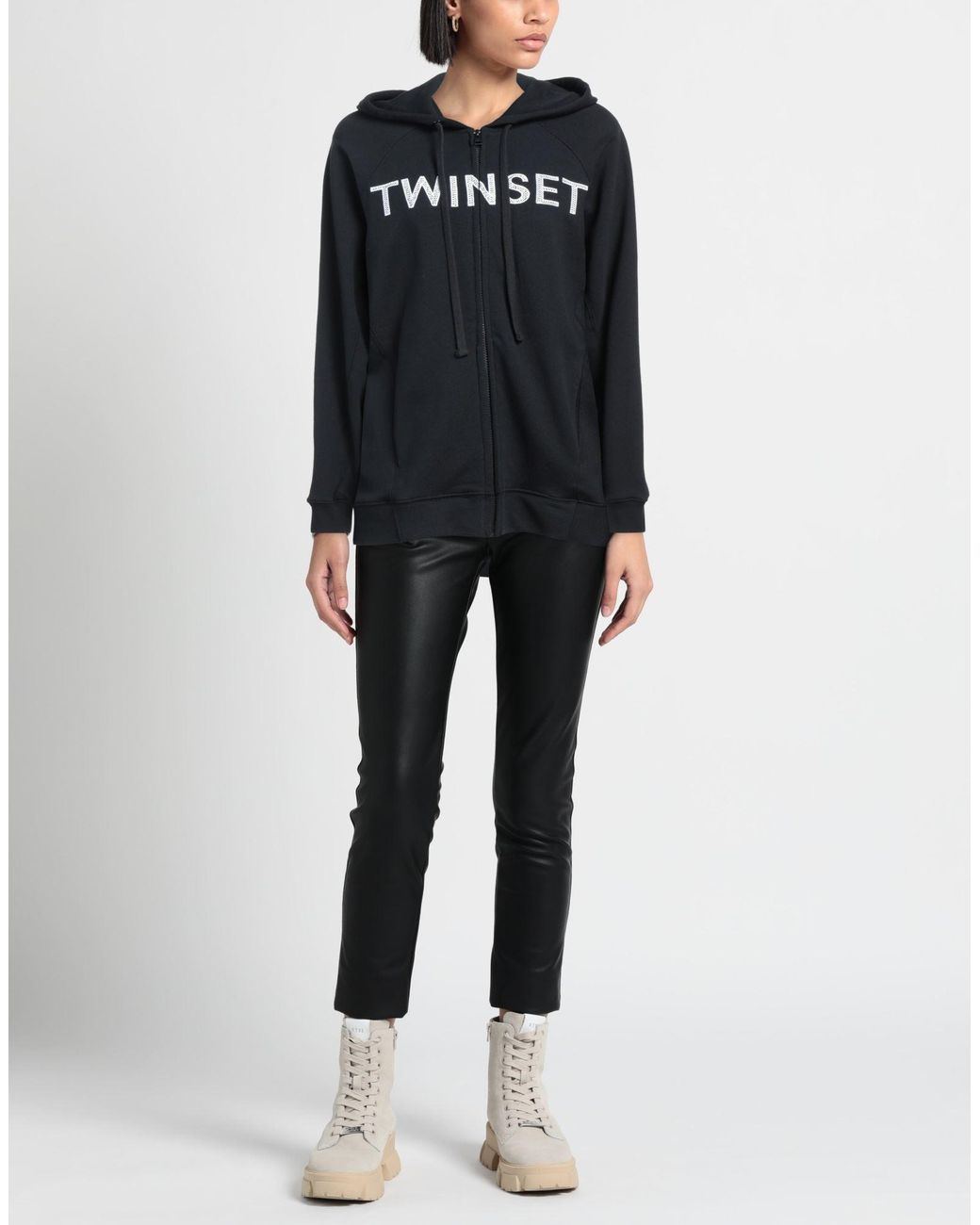 Twinset Black Sweatshirt