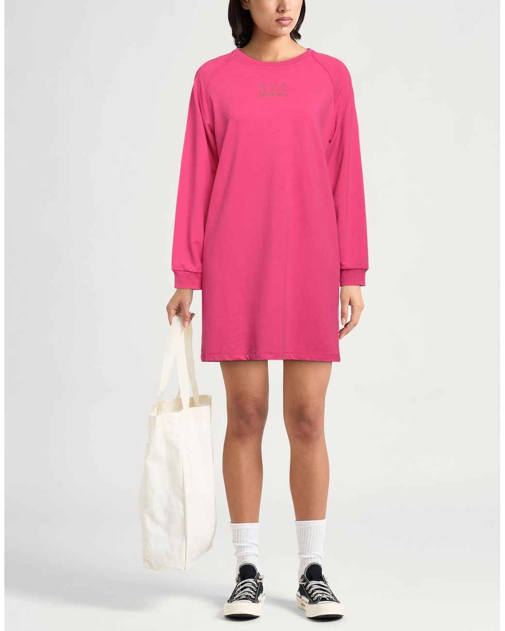 EA7 Pink Mini Dress