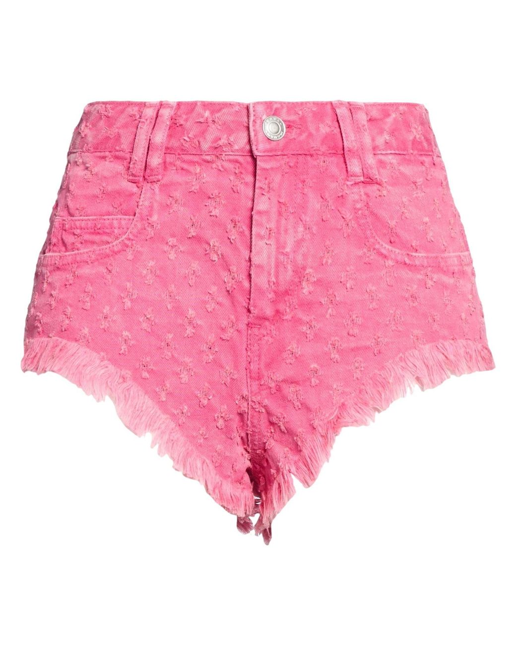 Isabel Marant Pink Denim Shorts