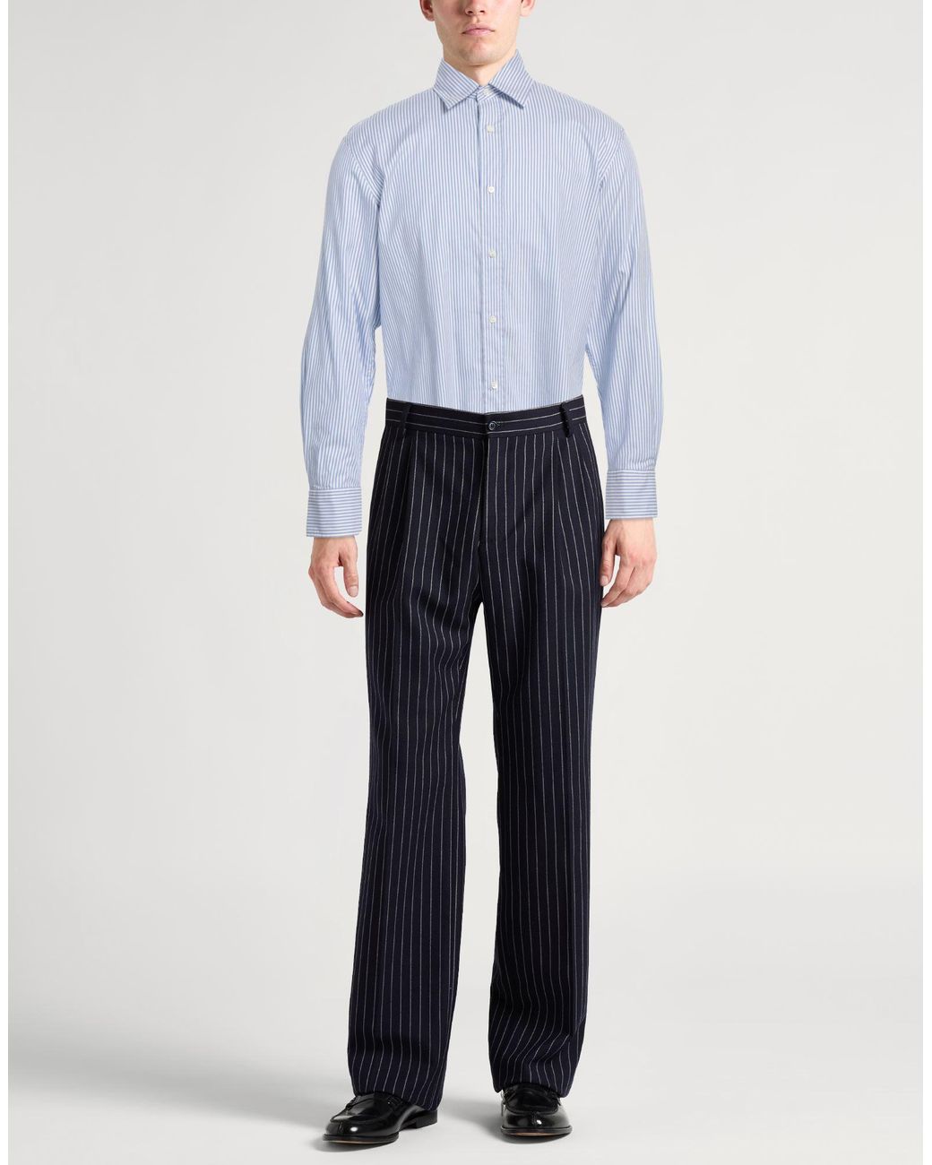 Aspesi Blue Shirt Cotton for men