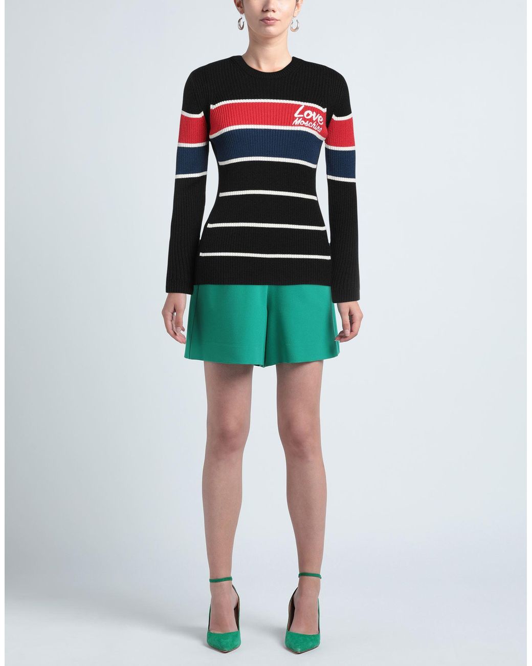 Pullover Love Moschino de color Black