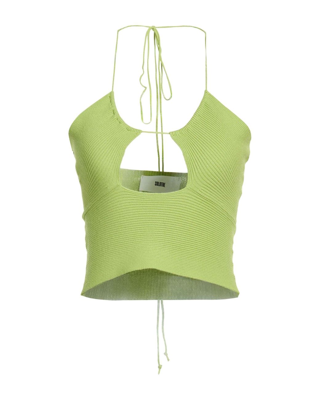SOLOTRE Green Lime Top Viscose, Polyester