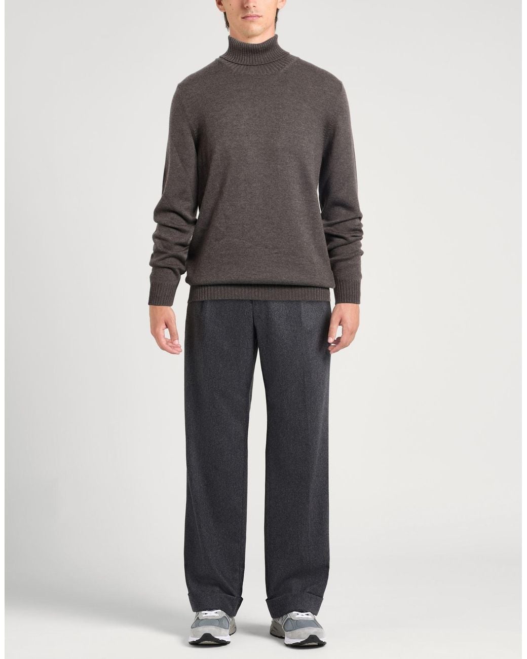 Gran Sasso Gray Turtleneck for men