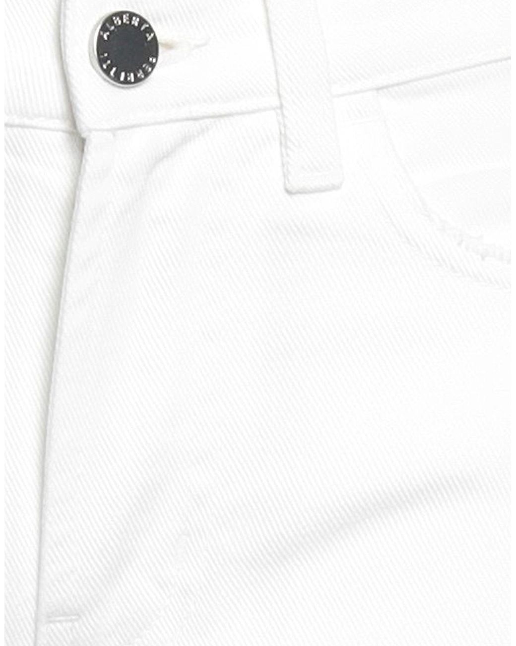 Alberta Ferretti White Pants