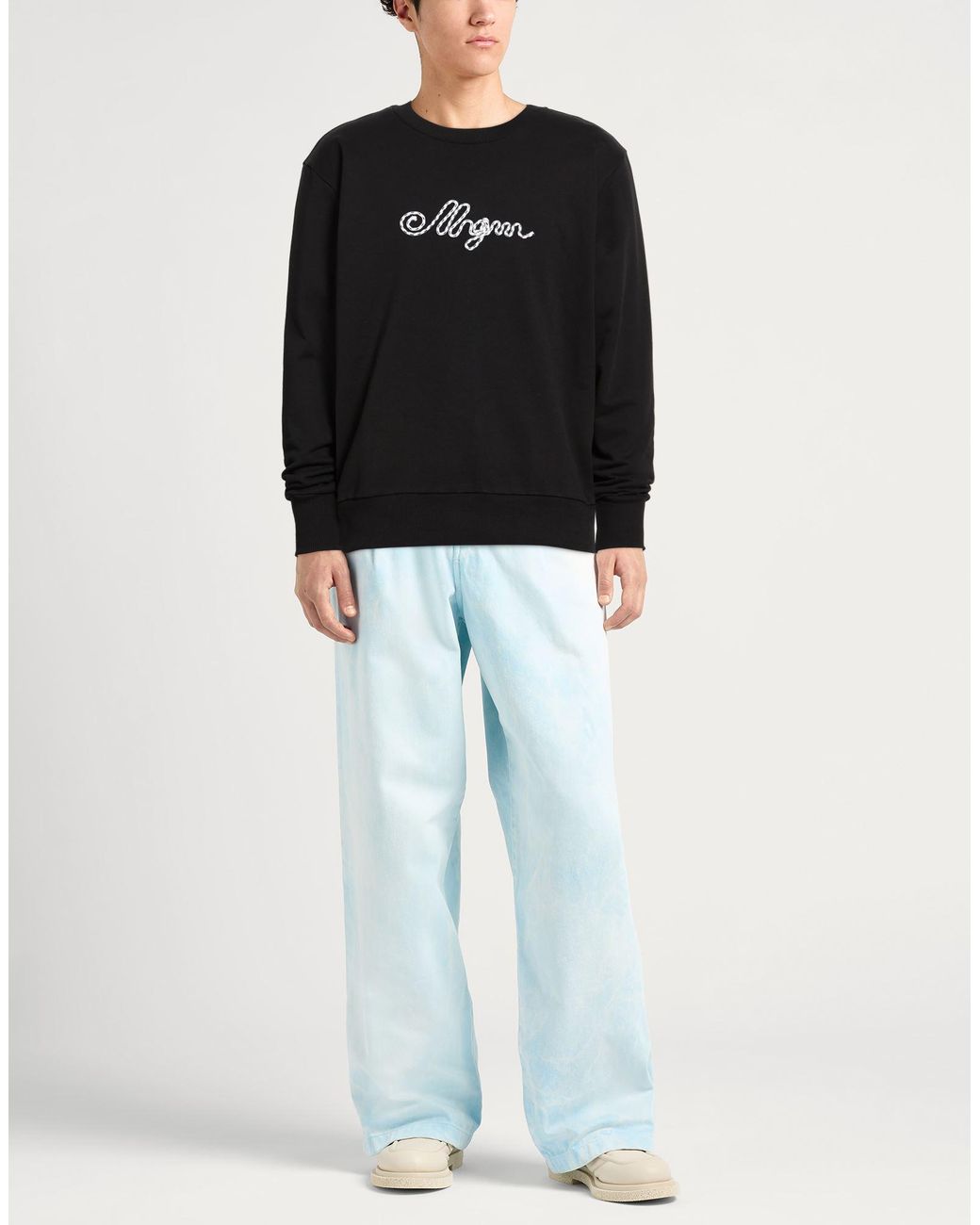 MSGM Black Sweatshirt for men