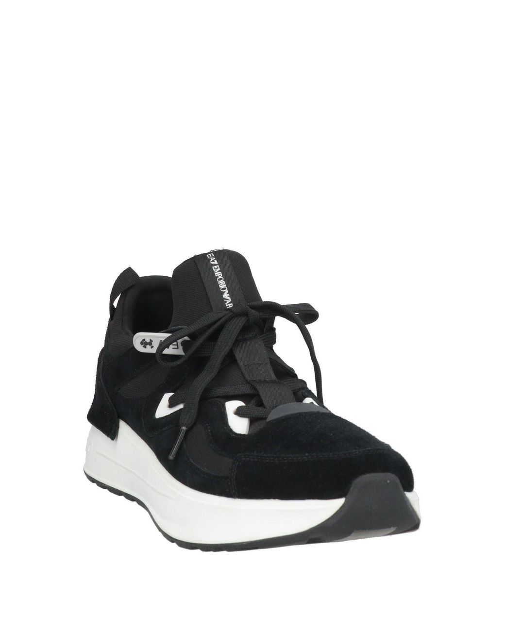 EA7 Black Sneakers for men