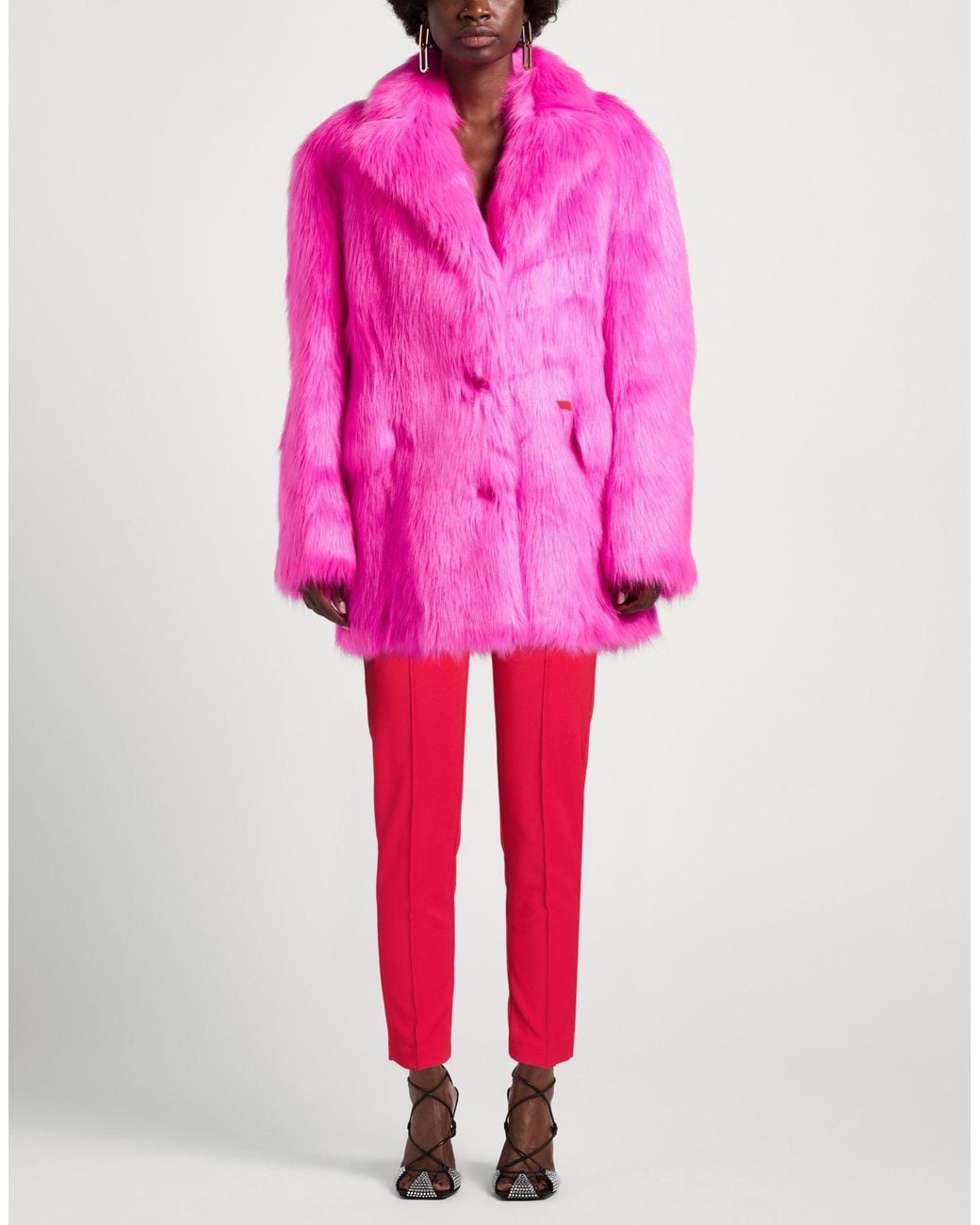 Elisabetta Franchi Red Trouser