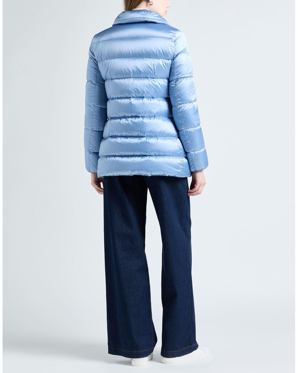 Moorer Blue Puffer Polyamide