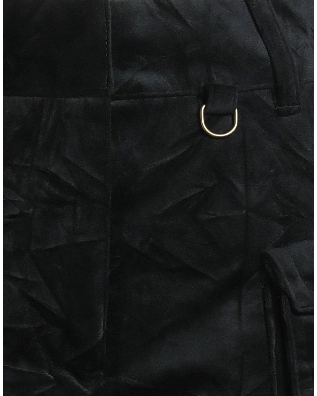 Acne Black Pants Polyester